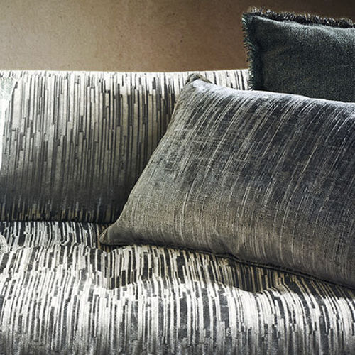 Tissu d'ameublement - KALEIDO : LIXIER - BLACK EDITION - à motif / en polyester / en coton