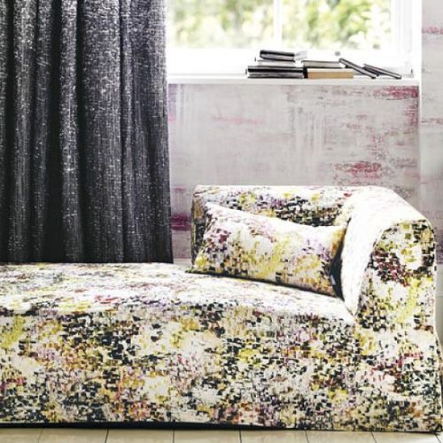 Tissu d'ameublement - DESIRE : BREATHE - BLACK EDITION - à motif / en polyester / en coton