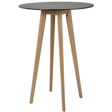 Table mange-debout contemporaine - TTH - SUNSET CREATION - en bois / ronde / professionnelle