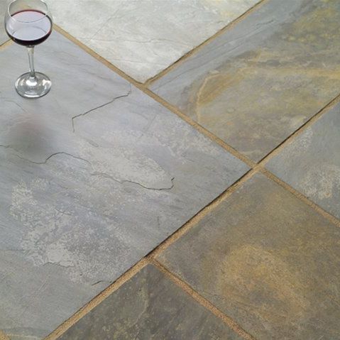 Pavé en ardoise - RUSTIC - Castacrete - d'extérieur / d'intérieur