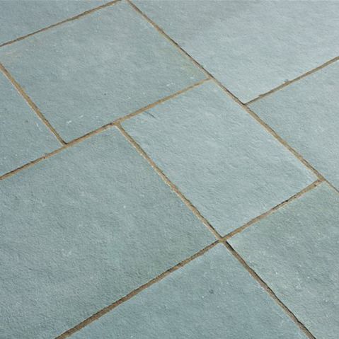 Pavé en ardoise - BLUE LIMESTONE - Castacrete - d'extérieur / texturé