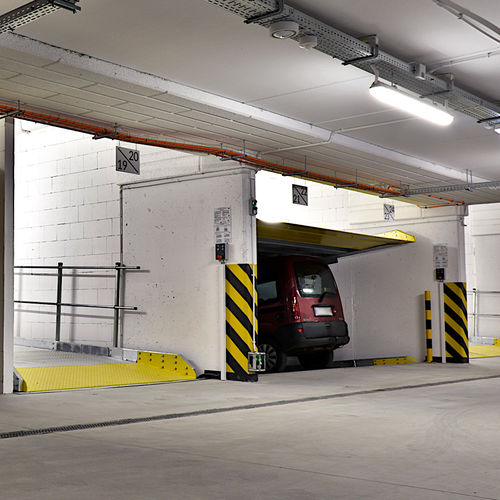 Plateforme pour parking inclinée - SUVSLOPE - Modulo parking - hydraulique