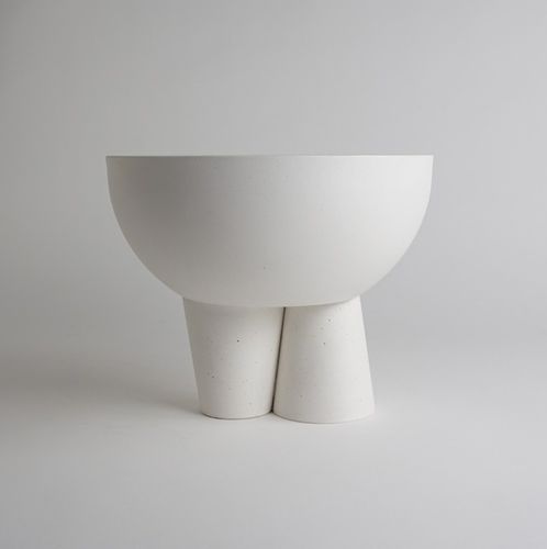 Bol en pierre reconstituée - FEMME  - ALENTES - contemporain / fait main