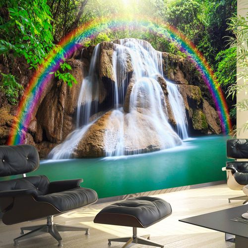 Papier peint contemporain - WATERFALL OF FULFILLED WISHES - WALL DESIGNERS - à motif nature / scène / à effet dimensionnel