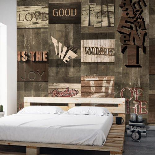 Papier peint contemporain - PLATO – THE PLEASURES OF LIFE - WALL DESIGNERS - à motif / marron / non tissé