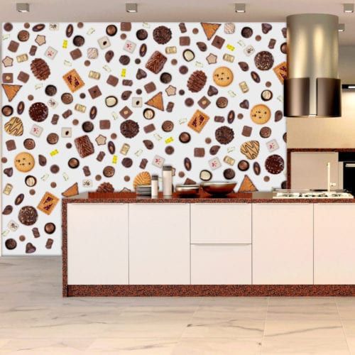 Papier peint contemporain - SWEET - WALL DESIGNERS - à motif / aspect mosaïque / non tissé