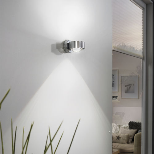 Applique murale contemporaine - PUK WALL OD - Top Light GmbH & Co. KG. - d'extérieur / en métal / en verre