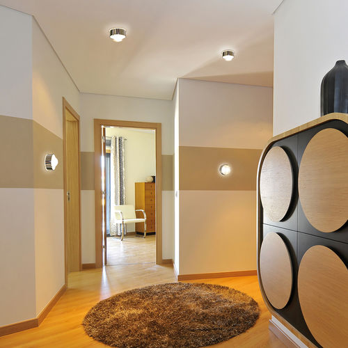 Plafonnier contemporain - PUK ONE - Top Light GmbH & Co. KG. - rond / en verre borosilicaté / en métal