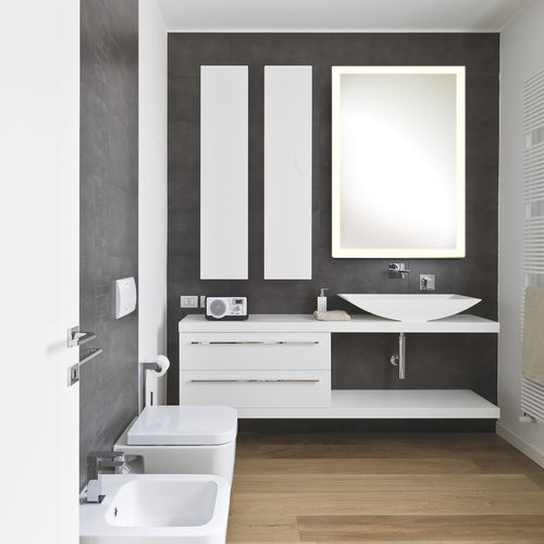 Miroir de salle de bain mural - SIDELIGHT - Top Light GmbH & Co. KG. - professionnel / contemporain / rectangulaire