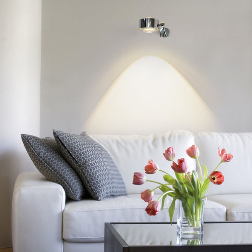 Applique murale contemporaine - PUK MAXX SIDE SINGLE - Top Light GmbH & Co. KG. - d'intérieur / en métal / en verre