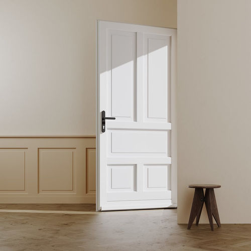 Porte d'entrée - RU5  - Finstral - en aluminium / en PVC / battante