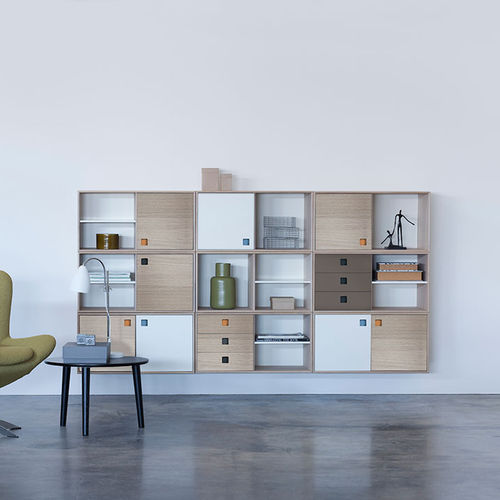 Étagère murale - CHOICE - PBJ Design House - modulable / contemporaine / en chêne