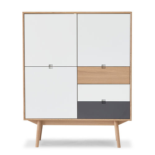 Buffet haut - CITY  - PBJ Design House - contemporain / en chêne / en noyer