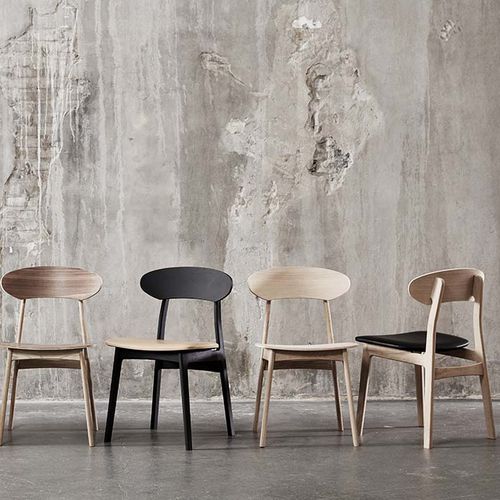 Chaise de salle à manger contemporaine - TRIBE - PBJ Design House - d'intérieur / en tissu / en cuir