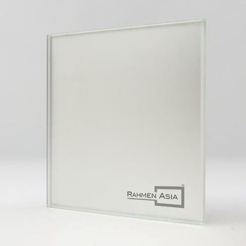 Panneau décoratif d'ameublement - CRYSTAL MIRROR FROSTED - Rahmen (Asia) Limited - pour agencement intérieur / en verre / professionnel