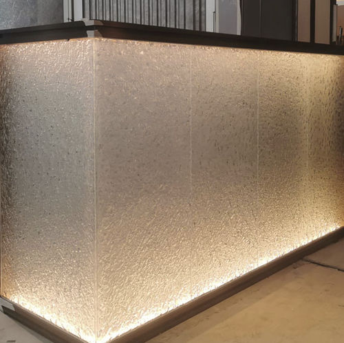Panneau en verre de sécurité - R23Y220 - Rahmen (Asia) Limited - trempé / sablé / pour agencement intérieur