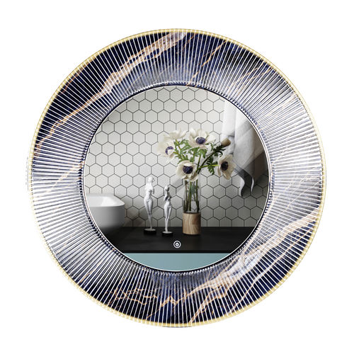 Miroir mural - RMRYSJLL1101Y800LF - Rahmen (Asia) Limited - contemporain / rond / multicolore