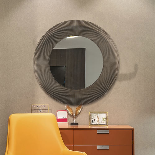 Miroir mural - RMRYSJJS11Y800G5LF - Rahmen (Asia) Limited - contemporain / rond / gris