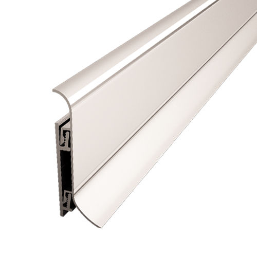 Plinthe en aluminium - CRISPO - MOX Profile Systems - pour cablage électrique
