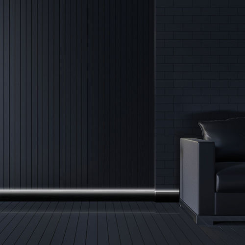 Plinthe en aluminium - LUCEO - MOX Profile Systems - lumineuse