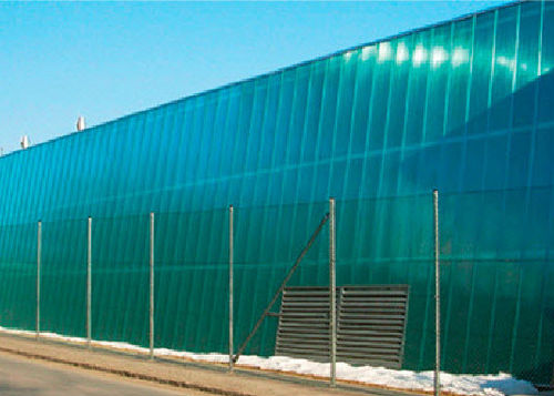 Plaque en polycarbonate pour bardage - SUN MODUL® - AKRAPLAST - isolant / translucide