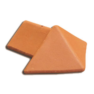 Tuile plate - HIP STARTER - Cerámica Verea, S.A. - d'about / en terre cuite / petit moule