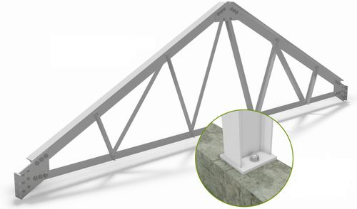 Poutre truss en aluminium - SL SERIES - Ludy Greenhouse Manufacturing Corporation - pour le secteur événementiel / triangulaire