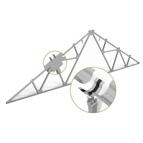 Poutre truss en acier - RS II - Ludy Greenhouse Manufacturing Corporation - triangulaire / pour le secteur événementiel