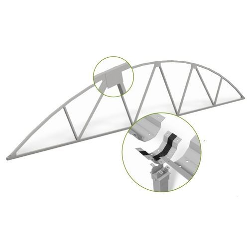 Poutre truss en acier galvanisé - PATRIOT II - Ludy Greenhouse Manufacturing Corporation - pour le secteur événementiel / en arc