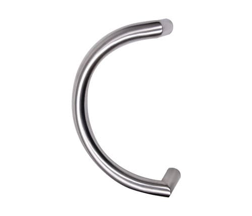 Poignée de tirage pour porte en verre - P63 - Access Hardware - en inox / contemporaine / aspect satiné