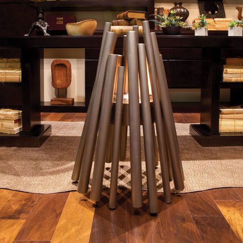 Cheminée au bioéthanol - ECOSMART FIRE STIX - Cheminée sur mesure - France - à poser / simple face / d'extérieur