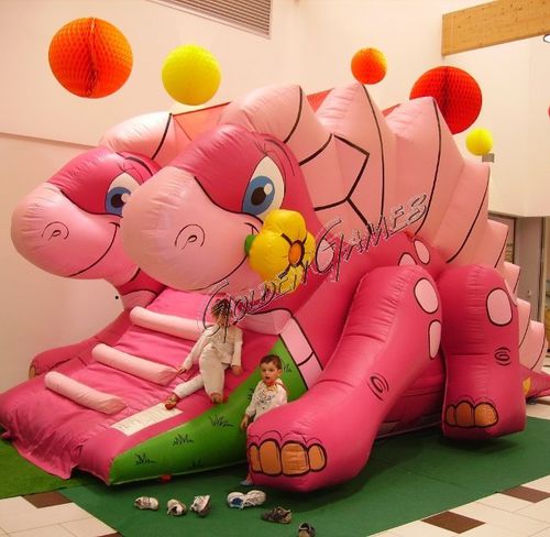 Jeu gonflable - DAISY DINO SLIDE - GOLDEN GAMES SRL