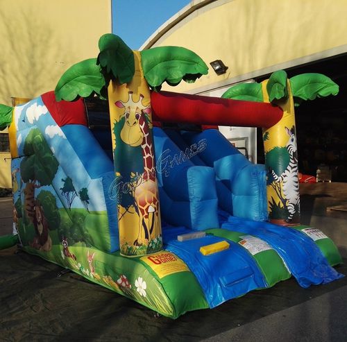 Jeu gonflable - MINI SAFARI SLIDE - GOLDEN GAMES SRL