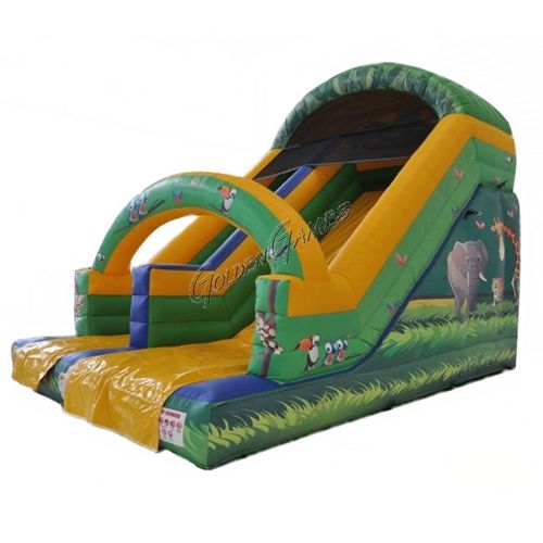 Jeu gonflable - MOWGLI SLIDE - GOLDEN GAMES SRL