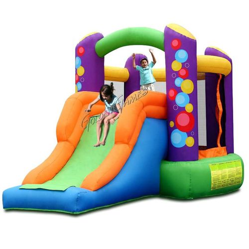 Jeu gonflable - HAPPY TOY BALLOONS BOUNCER & SLIDE - GOLDEN GAMES SRL