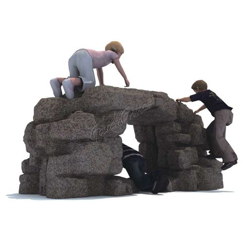 Rocher d'escalade pour aire de jeux - ARRAMPICATA ROCKY MOUNTAIN - GOLDEN GAMES SRL