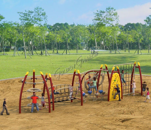 Grimpeur pour aire de jeux - PARCO GIOCHI SPORT & PLAY LONG 201 - GOLDEN GAMES SRL