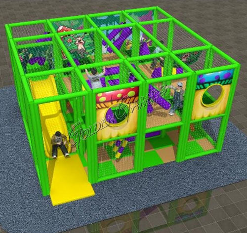 Structure de jeu pour établissement public - PS08C - GIUNGLA - GOLDEN GAMES SRL - en métal