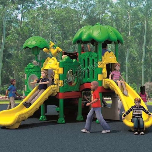 Structure de jeu pour aire de jeux - KIDSFOREST 103 - GOLDEN GAMES SRL - pour crèche / en polyéthylène