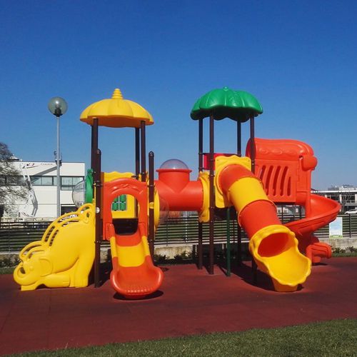 Structure de jeu pour aire de jeux - SUNNY FLOWER DOUBLE - GOLDEN GAMES SRL - pour parc aquatique / en plastique / modulaire