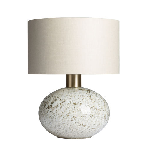 Lampe de table - Orion - Heathfield and Comapny - en lin / en grès / contemporaine