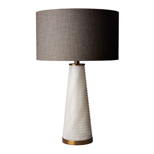Lampe de table - PIERA - Heathfield and Comapny - en lin / en pierre / contemporaine