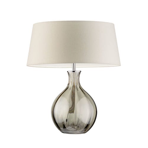Lampe de table - PARIS - Heathfield and Comapny - en verre / en lin / contemporaine