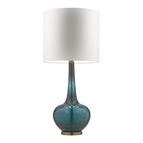 Lampe de table - GRACE - Heathfield and Comapny - en soie / en porcelaine / contemporaine