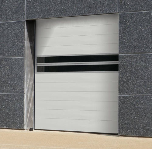 Porte industrielle sectionnelle - HELIX / S600 - Promstahl - en aluminium / en acier galvanisé / en aluminium anodisé