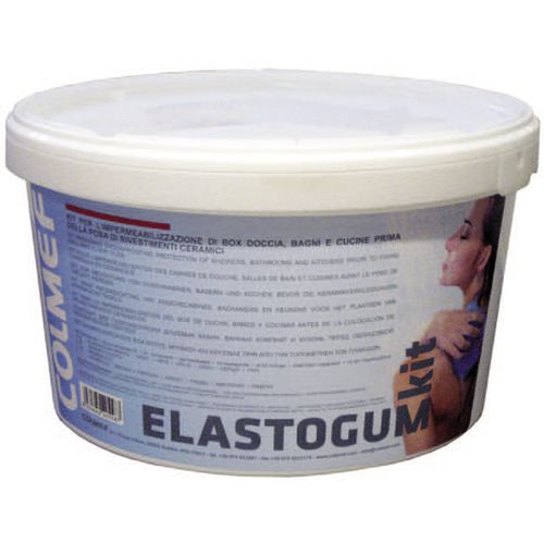 Système d'étanchéité liquide SEL synthétique - ELASTOGUM KIT - COLMEF - pour sol / pour salle de bain / pour douche