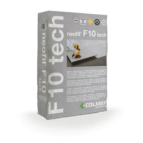 Mortier-colle de scellement - NEOFIL F 10 TECH - COLMEF - pour carrelage / hydraulique / minéral