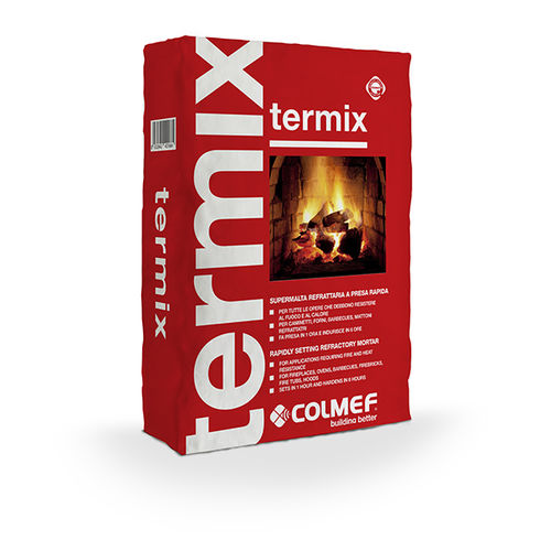 Mortier de montage - TERMIX  - COLMEF - pour maçonnerie / réfractaire / à prise rapide