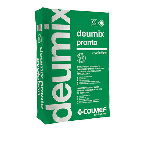 Enduit de protection - DEUMIX PRONTO RISANAMURO EVOLUTION - COLMEF - d'imperméabilisation / pour pièce humide / naturel