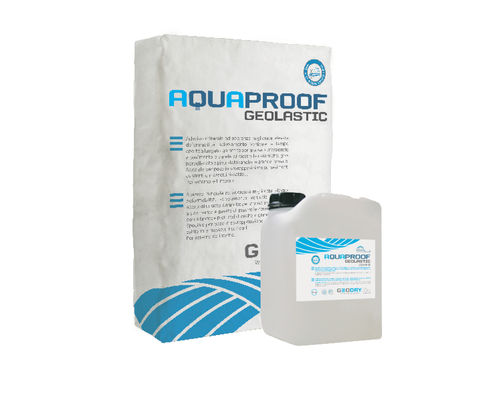 Membrane d'étanchéité de protection - AQUAPROOF GEOLASTIC A+B - GEODRY - isolante / pour toiture / flexible